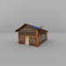 3d model Casa de madera - vista previa 3d model Casa de madera - vista previa