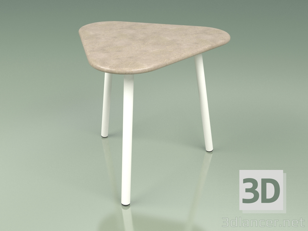 3d model Side table 010 (Metal Milk, Farsena Stone) - preview