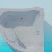 3D modeli Jakuzi banyo - önizleme