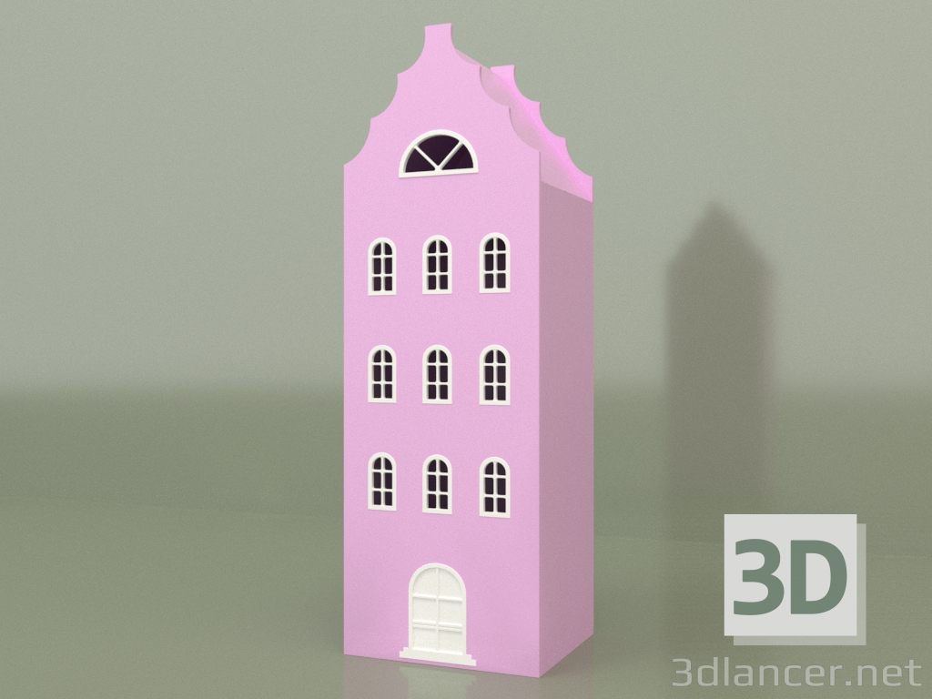 3D modeli Gardırop ev XL-9 (İris) - önizleme
