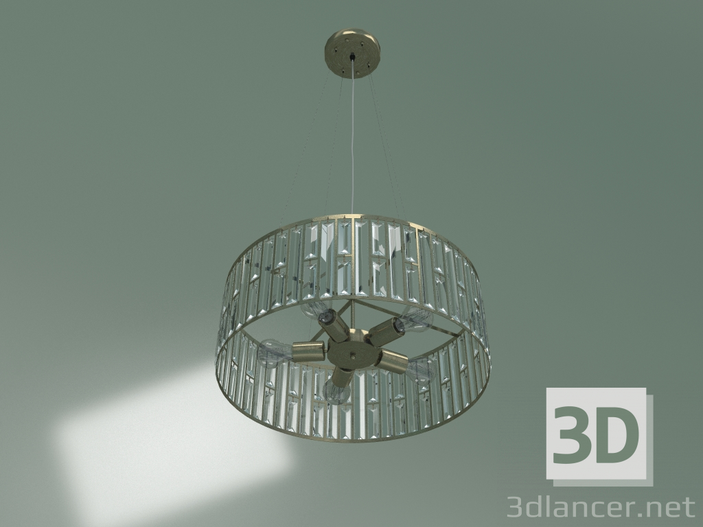 modello 3D Lampadario a sospensione 299-5 (Strotskis) - anteprima