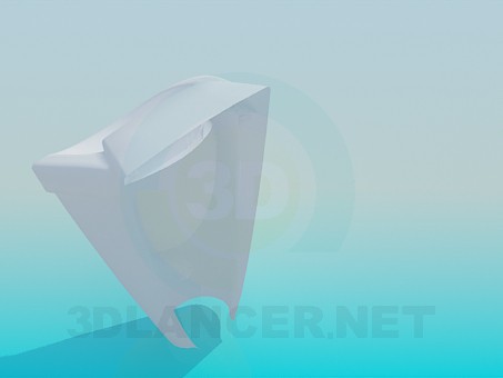 3d model Urinal - preview 3d model Urinal - preview