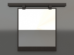 Espelho ZL 13 (600x500, madeira castanho escuro)