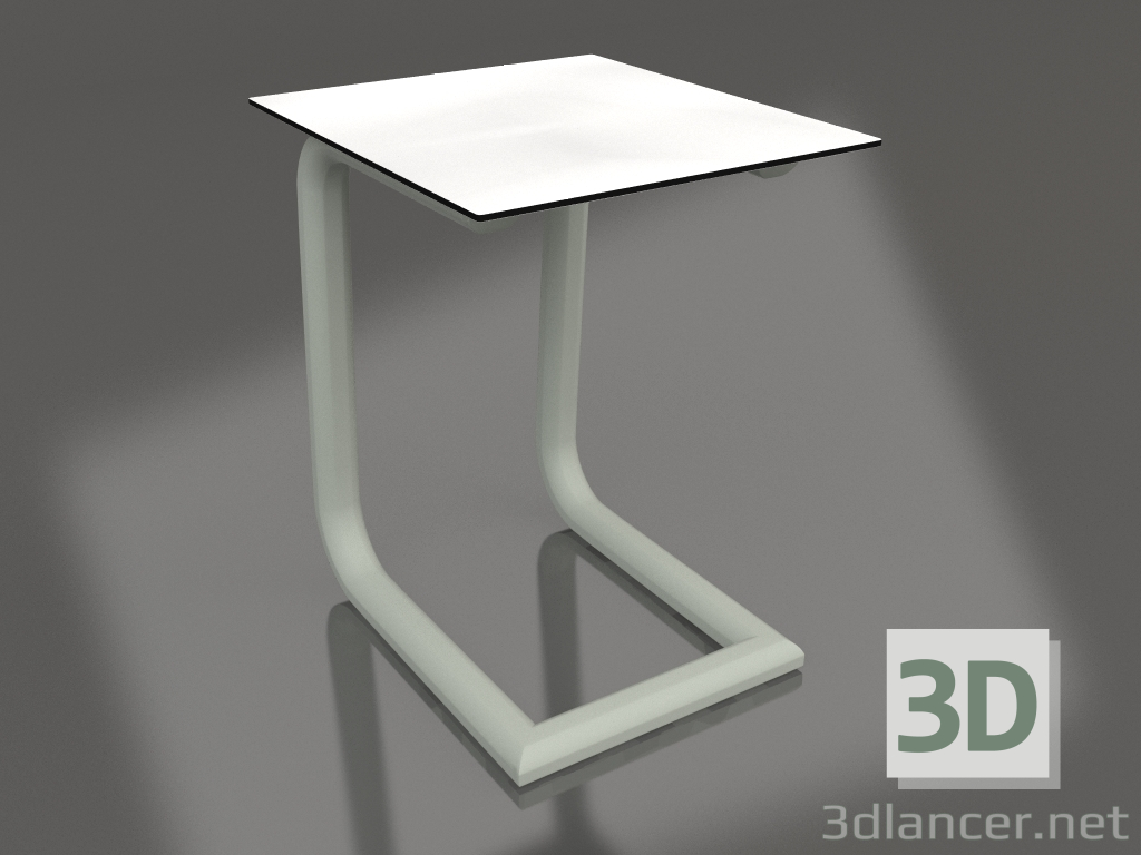 3D modeli Yan sehpa C (Çimento grisi) - önizleme