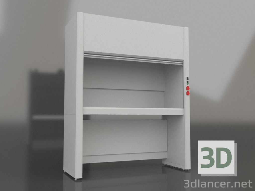 3D Modell Chemikalienabzug LK-1800 SHVP - Vorschau