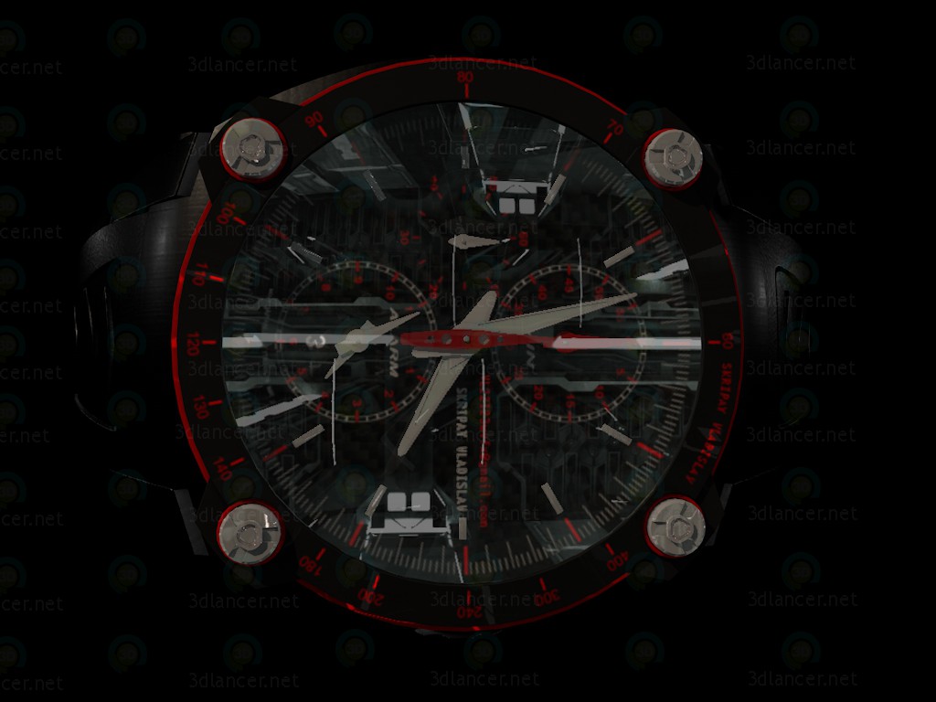 3d Clock - Watches model buy - render 3d Clock - Watches model buy - render