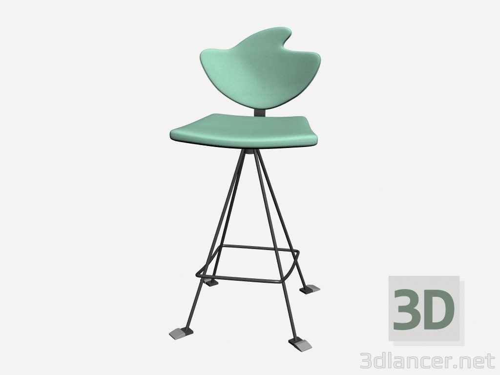 3 डी मॉडल बार कुर्सी ईवा 8 - पूर्वावलोकन