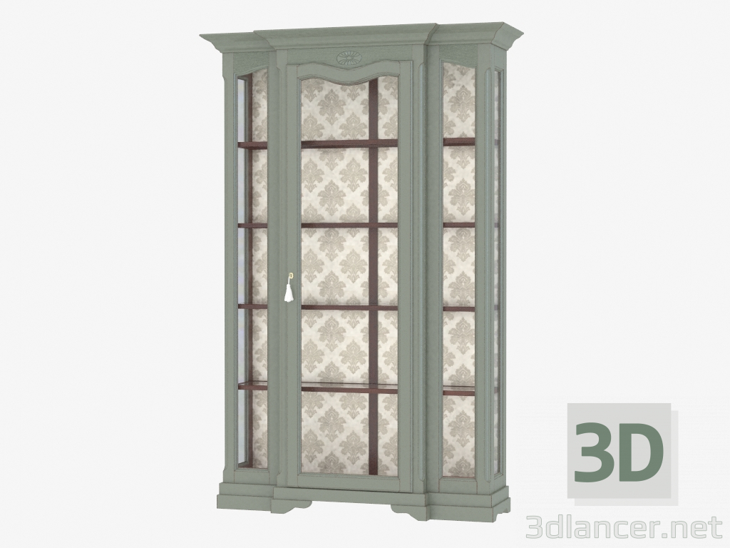 3D modeli Bir kapı FS1101 Vitrin - önizleme