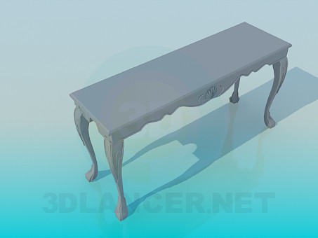 3d model Console - preview 3d model Console - preview