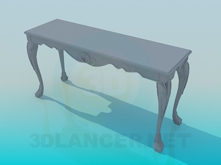 3d model Console - preview 3d model Console - preview