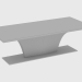 modello 3D Tavolo da pranzo OMOTESANDO TABLE (250x110xH76) - anteprima