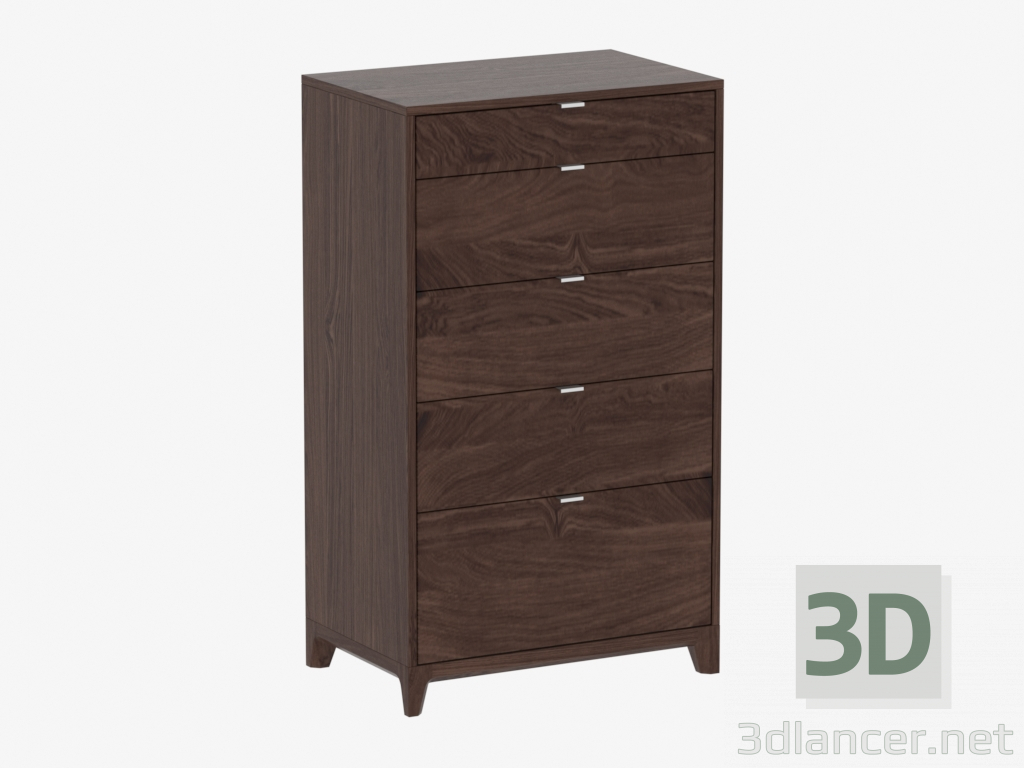 3d model High cabinet CASE (IDC022105000) - preview