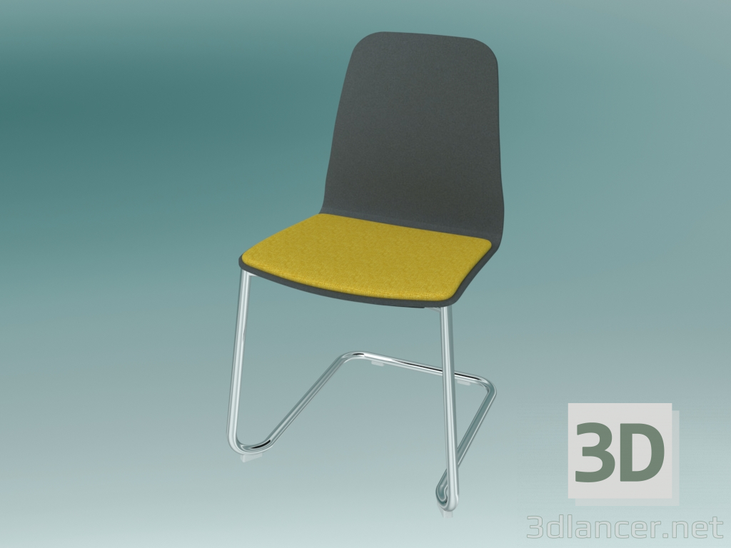 3d model Visitor Chair (K21V1) - preview
