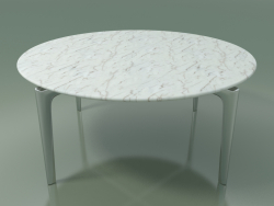 Стол круглый 6711 (H 36,5 - Ø84 cm, Marble, LU1)