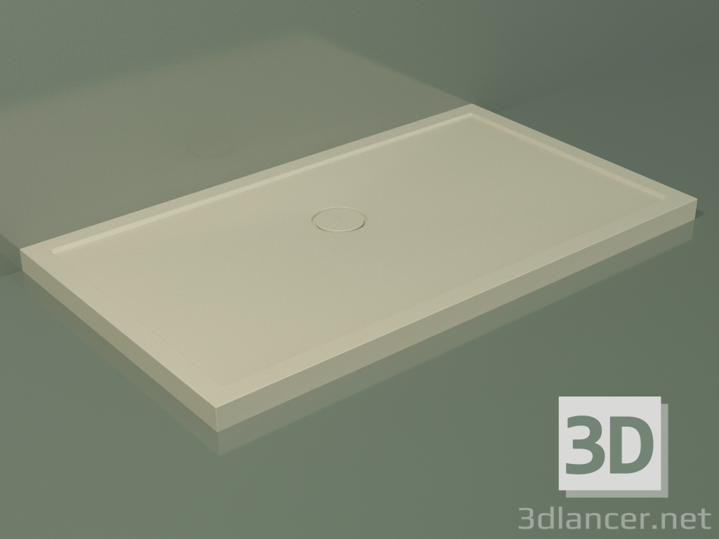 modèle 3D Receveur de douche Medio (30UM0122, Bone C39, 140x80 cm) - preview