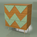 3d model Chest of drawers Lady Woo with a colored pattern (cale) - preview