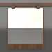 3d model Mirror ZL 13 (600x500, wood brown light) - preview