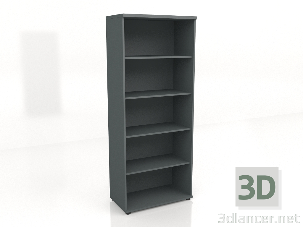 modello 3D Libreria Standard MEA5504 (801x432x1945) - anteprima