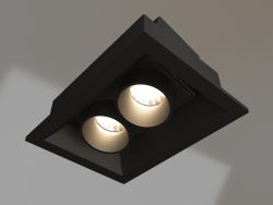 Lámpara MS-ORIENT-BUILT-TURN-TC-S67x90-5W Day4000 (BK-BK, 30 grados, 230V)