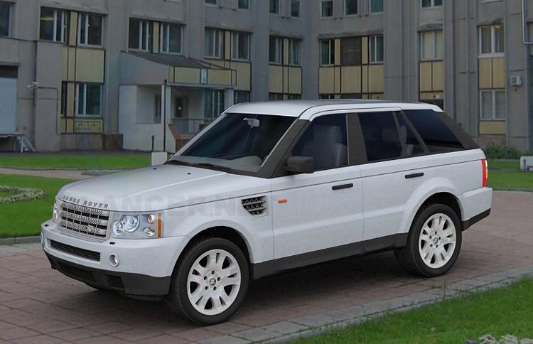 3d модель Range Rover – превью