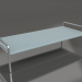 3d model Coffee table 153 with an aluminum tabletop (Blue gray) - preview