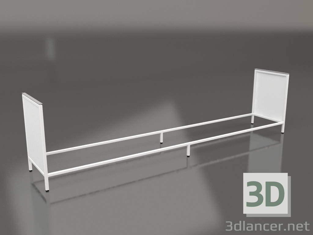 3D modeli Island V1 (duvar) 60 çerçeve 6'da (beyaz) - önizleme