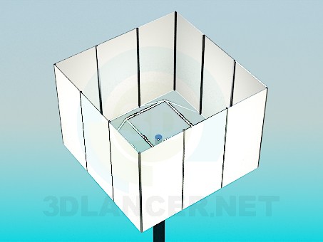modelo 3D Lámpara de pie - escuchar modelo 3D Lámpara de pie - escuchar