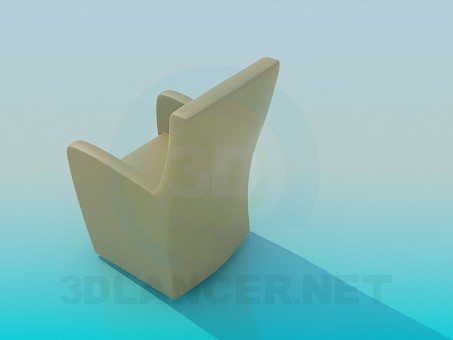 modelo 3D Silla - escuchar modelo 3D Silla - escuchar