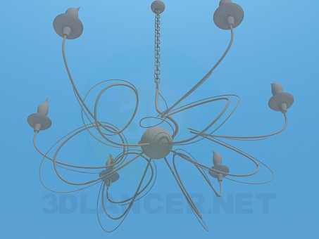 modelo 3D Araña de luces - escuchar modelo 3D Araña de luces - escuchar