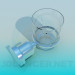 3D Modell Glas für Zahnbürsten - Vorschau