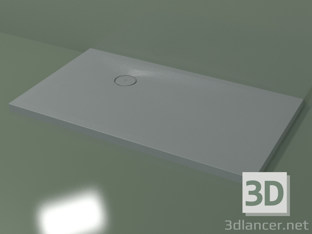 modèle 3D Receveur de douche (30UBD122, Silver Grey C35, 140 X 80 cm) - preview