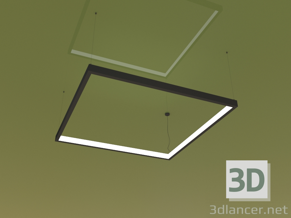 modèle 3D Luminaire KVADRATO DENTRO (1500 mm) - preview