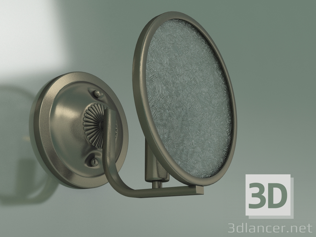 modello 3D Applique 60073-1 (bronzo antico) - anteprima