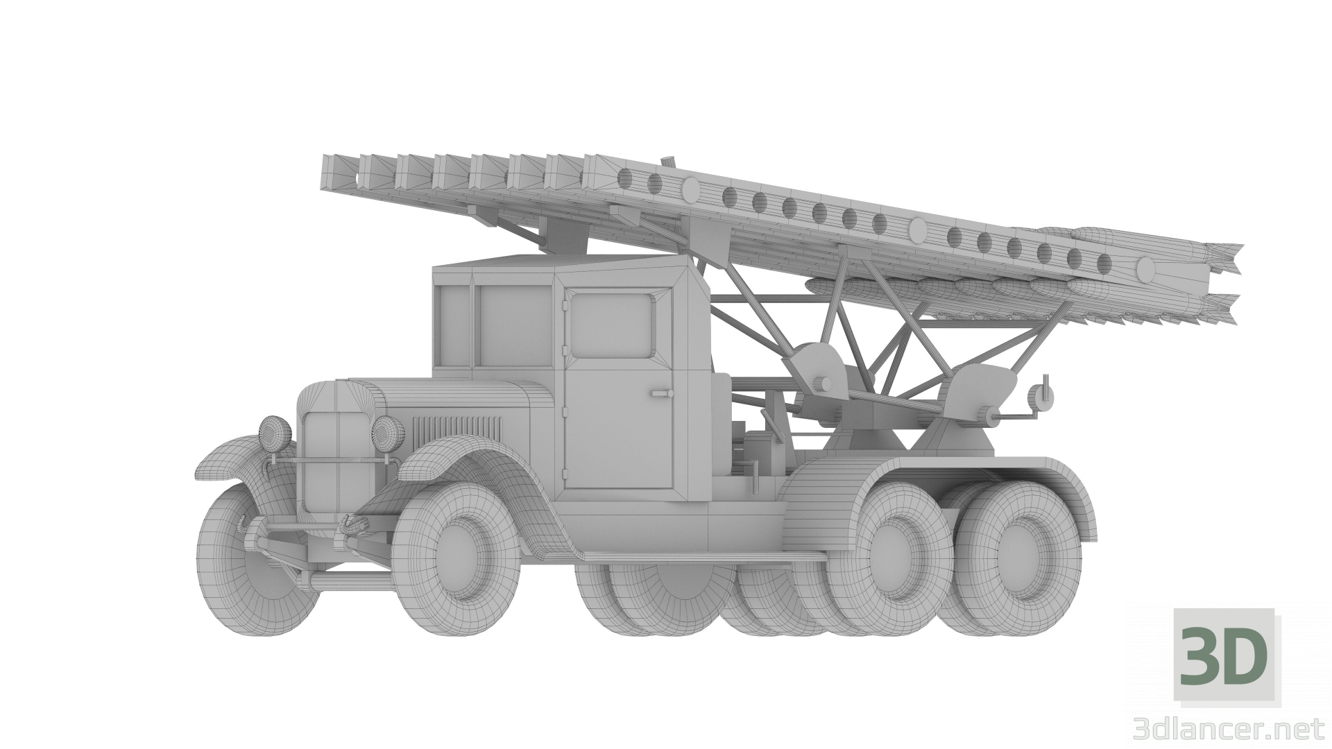 3d model BM-13 "Katyusha" | 76406 | 3dlancer.net