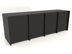 Cabinet ST 07 (1530х409х516, wood black)