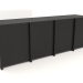 3d model Cabinet ST 07 (1530х409х516, wood black) - preview