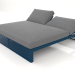 3 डी मॉडल आराम के लिए बिस्तर 200 (ग्रे नीला) - पूर्वावलोकन