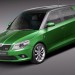 3d модель Skoda Fabia – превью 3d модель Skoda Fabia – превью