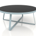 3d model Round dining table Ø175 (DEKTON Domoos, Blue gray) - preview