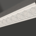 modello 3D Cornice per soffitto con modanatura in gesso KL 009 (143x51x1200) - anteprima