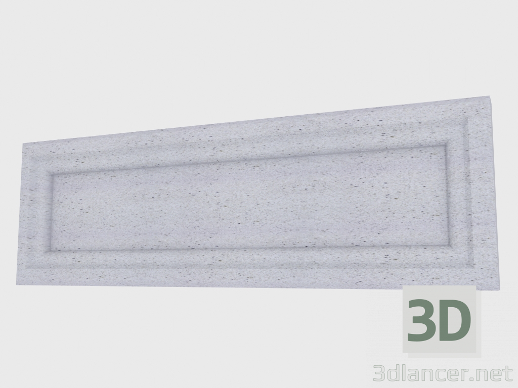 3D modeli Panel (FF32F) - önizleme