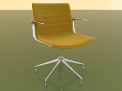 Chair 6202 (5 legs, with armrests, LU1, with removable upholstery)