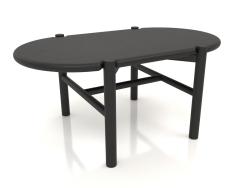 कॉफी टेबल जेटी 07 (900x530x400, लकड़ी का काला)