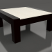 3d модель Бічний стіл (Black, DEKTON Danae) – превью