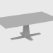 modello 3D Tavolo da pranzo RIM TABLE RECTANGULAR (220x110xH76) - anteprima