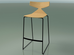 Stackable bar stool 3704 (Natural oak, V39)
