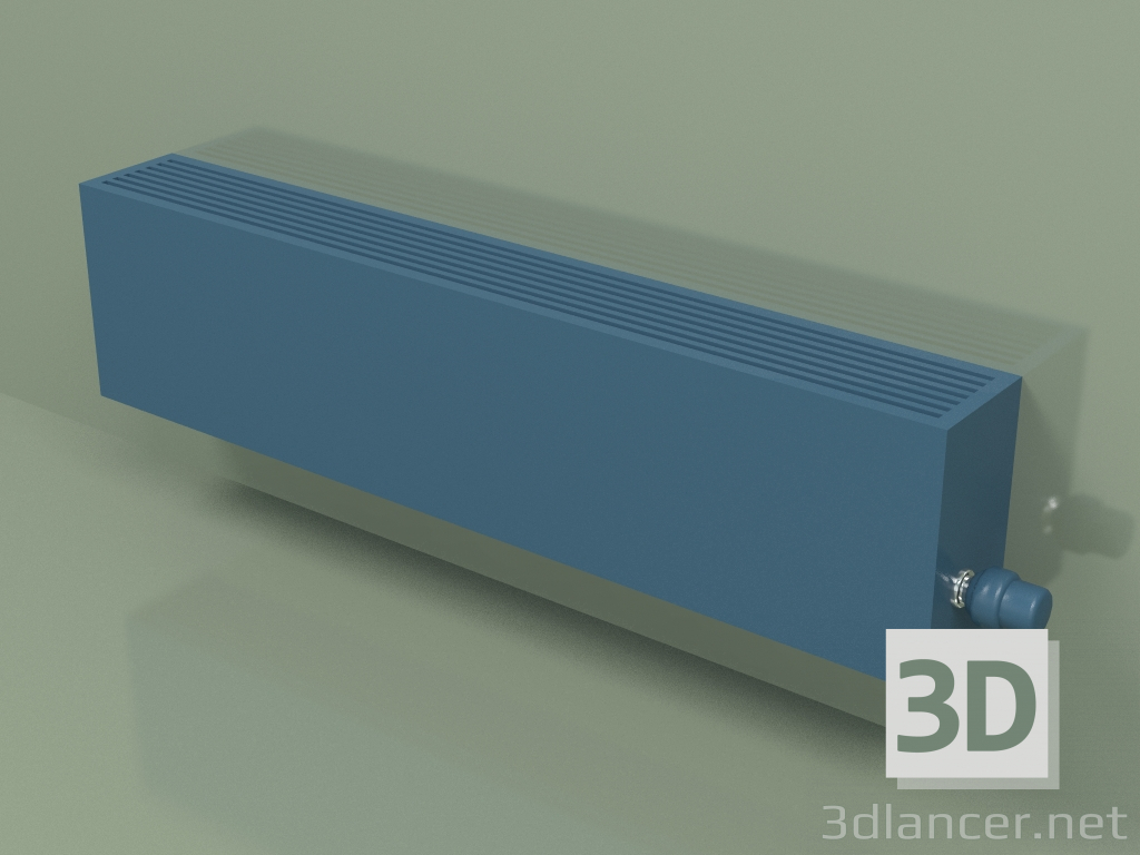 3D Modell Konvektor - Aura Slim Basic (240 x 1000 x 130, RAL 5001) - Vorschau