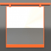 modèle 3D Miroir ZL 13 (800х700, orange vif lumineux) - preview