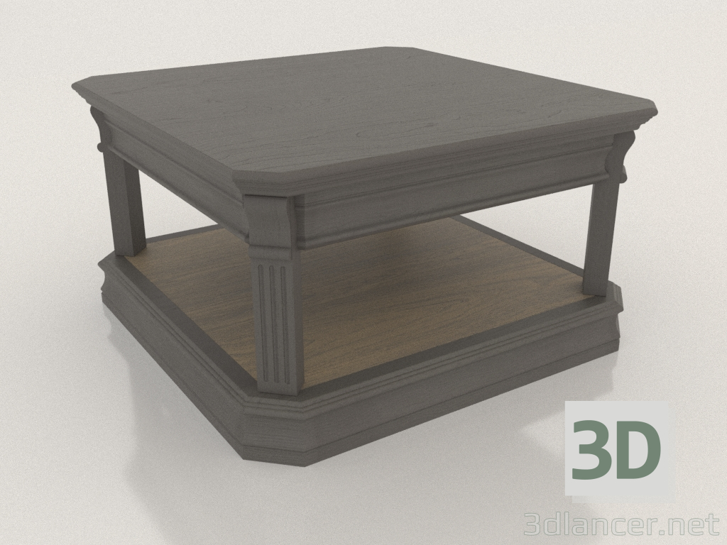 modello 3D Tavolino (gotico) - anteprima