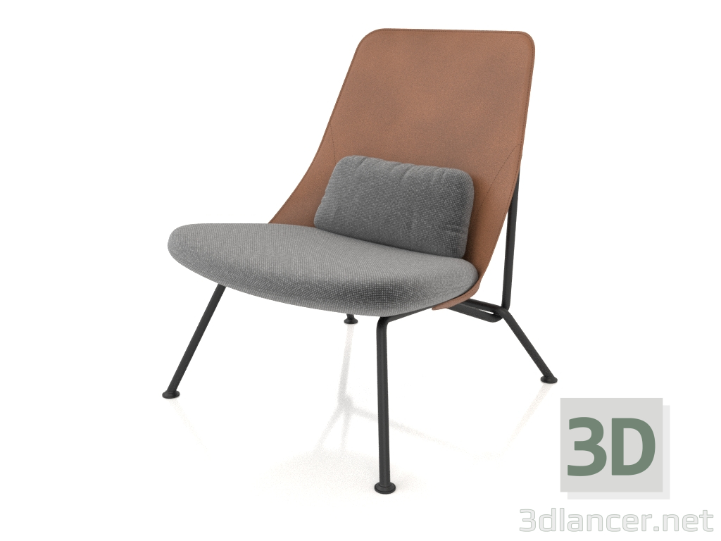 3d model Armchair for relaxation - preview